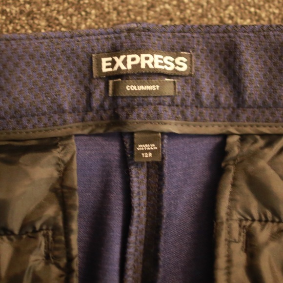 Express Mid-Rise Barely Boot Columnist Pant - 12 R - Picture 6 of 9